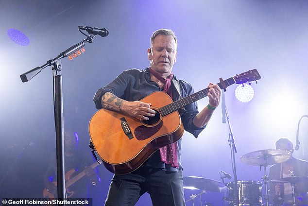 Sutherland faced assault charges in 2009 for head-butting the fashion designer Jack McCollough, but they were dropped after he publicly apologized; pictured in 2023 at the Cambridge Folk Festival in the UK