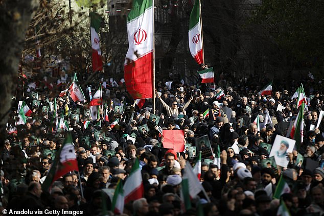 The president on Tuesday consulted with his national security team about next steps after telling reporters he believed the killing in Iran was 'significant'