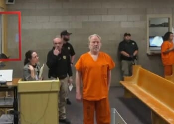 West Wing star Timothy Busfield appears in court wearing orange jumpsuit as he faces child sex abuse charges