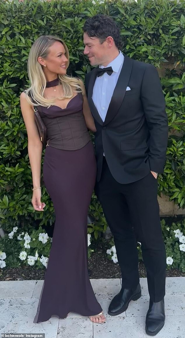 Lachie Neale and his wife Jules. The scandal led to the spectacular collapse of their seven-year marriage