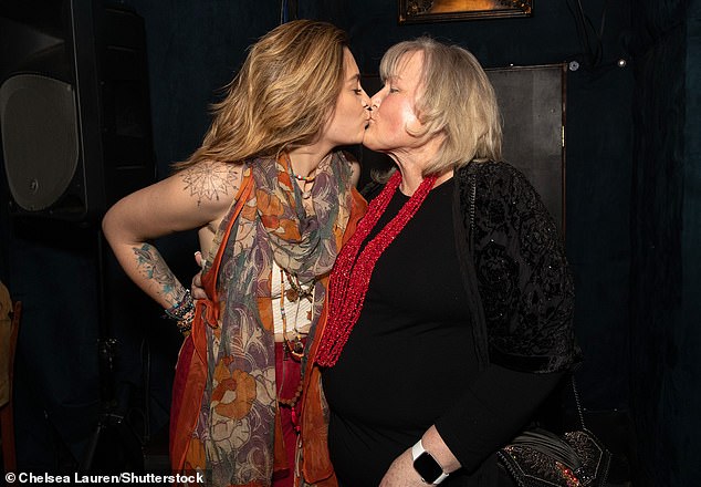 Paris has previously confessed she sees her mother as 'more of a friend,' having remained in her father's custody in the wake of her divorce (pictured 2019)