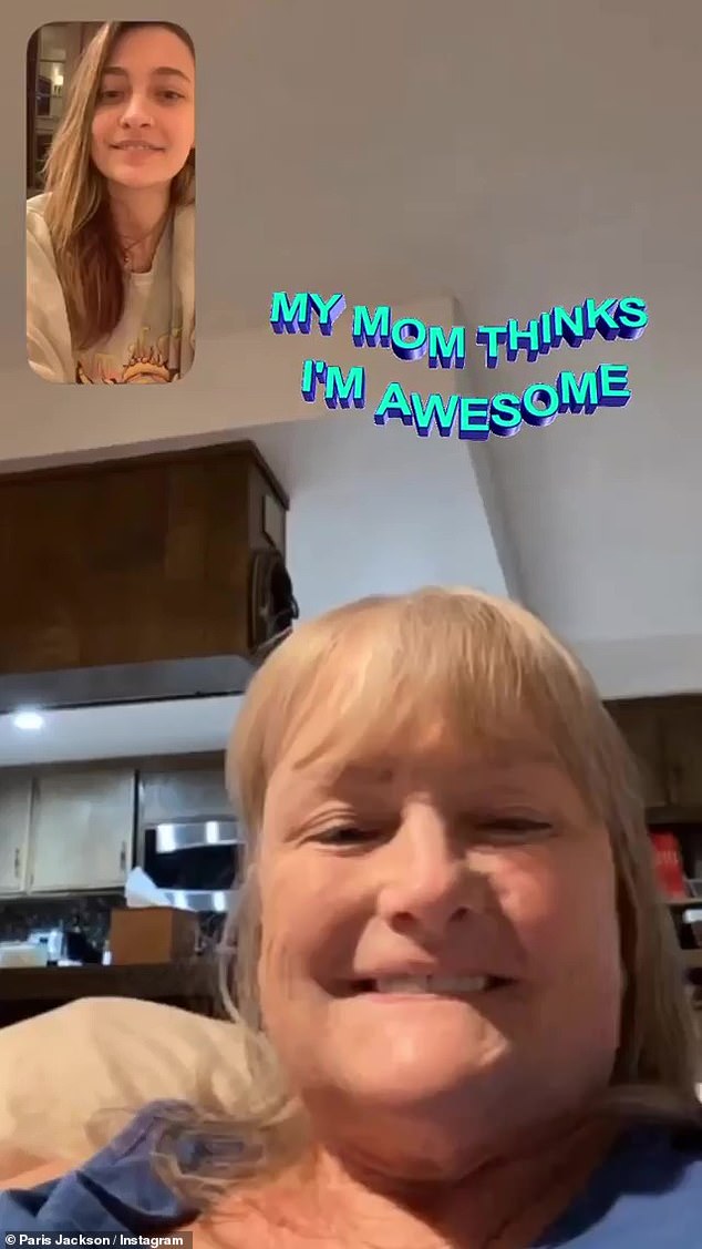 Paris regularly takes to social media to share glimpses of their relationship and said that they are very 'similar' (pictured in 2020)