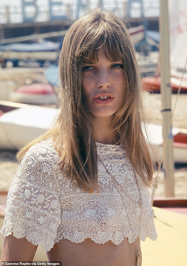 British actor and singer Jane Birkin was the inspiration behind the bag (pictured in France in 1960)