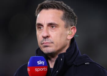 Arsenal fans slam Gary Neville with new chant after Sky Sports hit with record number of complaints