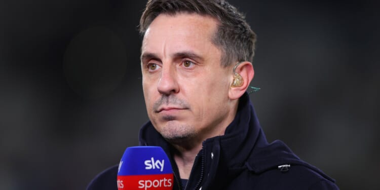 Arsenal fans slam Gary Neville with new chant after Sky Sports hit with record number of complaints