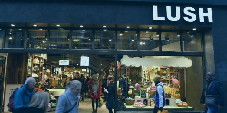 Lush fanatics leap to snap up hoards of cult Snow Fairy products which have been slashed by 50 per cent in January sale