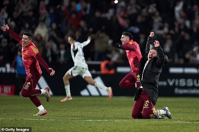 The winning goal came in the fourth minute of stoppage time, just after Madrid has scored a late equaliser