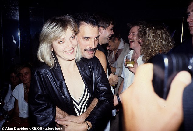 Mary Austin, pictured, the love of Freddie’s life, allegedly denied knowing of B's existence