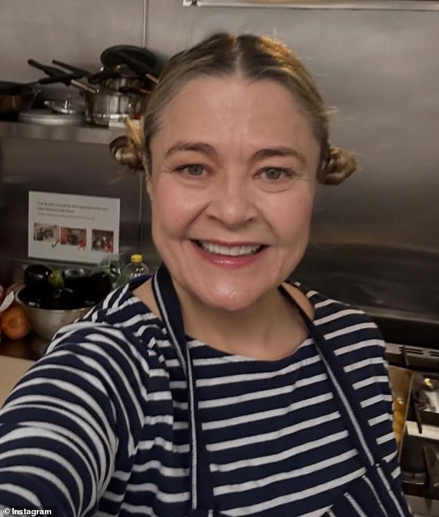 Harriet now happily shares images of her sober life having delighted in her transformation