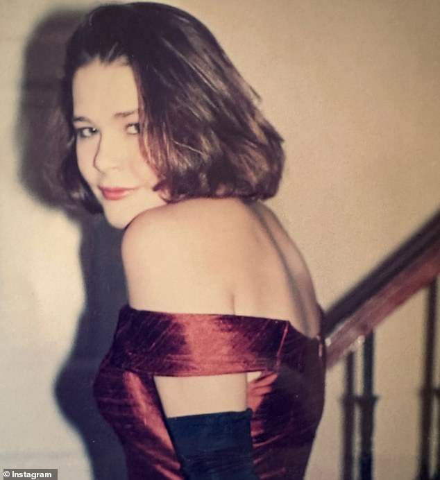 Harriet is pictured aged 18