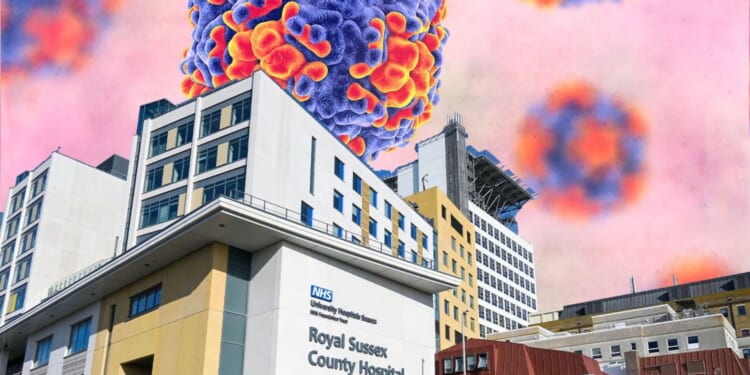 'Critical incidents' declared at 10 NHS trusts as norovirus cases soar 57% in a WEEK