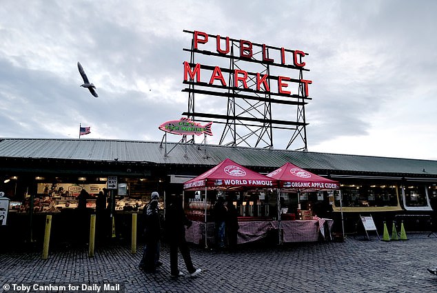 McDonald's and the crime-plagued Blade are just blocked away from the iconic Pike Place Market