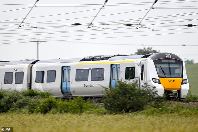 Brohiri avoided more than 100 fares on trains operated by Govia Thameslink Railway (pictured: a Thameslink train)