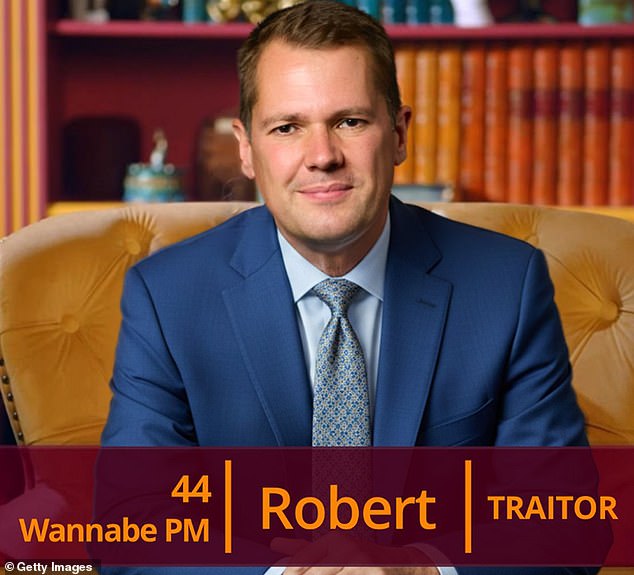 The Lib Dems jibed that the Tories looked to be recreating scenes from hit TV game show The Traitors