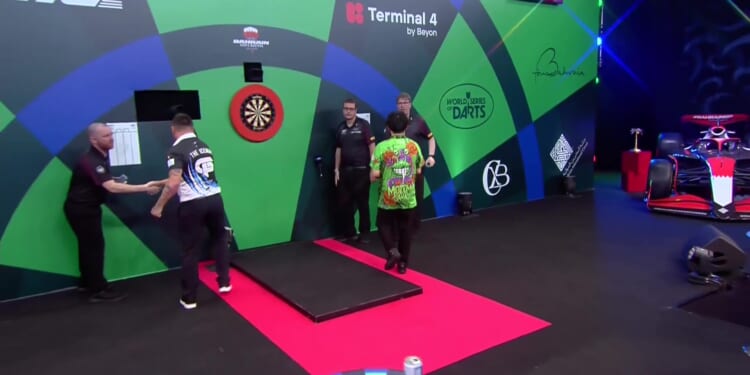 Darts fans rejoice as legend, 68, appears at Bahrain Masters two years after PDC World Championship retirement