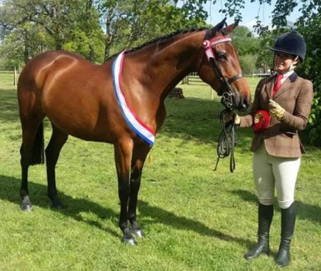 Mrs Garside was well-known in equestrian circles, winning at the prestigious Horse of the Year Show in 2019