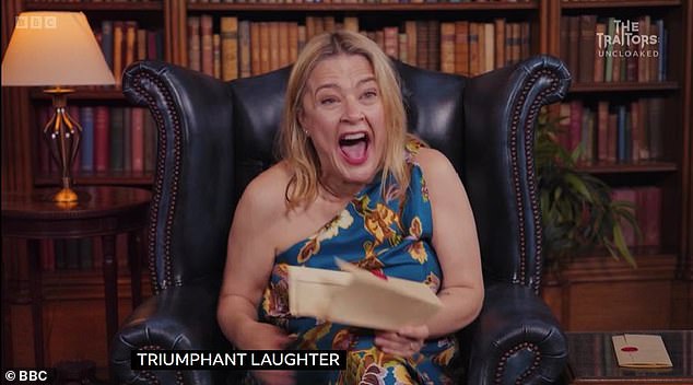 Meanwhile, Harriet left fans in hysterics over her reaction to finding out Rachel is a Traitor