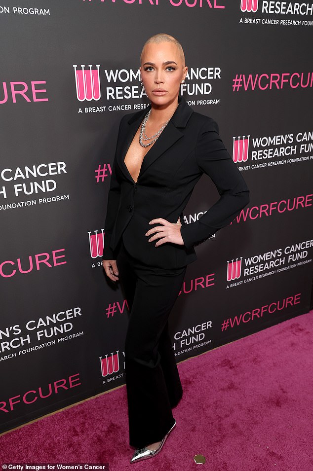 In April 2025, the Real Housewives of Beverly Hills alum attended a cancer benefit where she went without a wig, boldly baring her head scars from her recent procedures