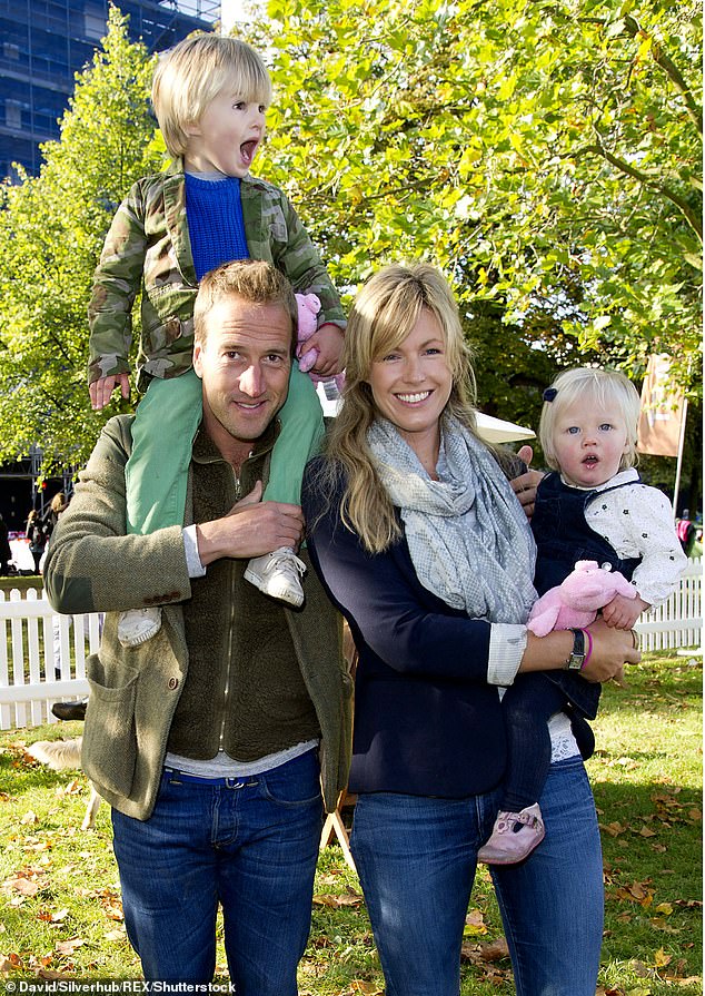 Ben, who shares children Ludo, 16, Iona, 14 with wife Marina, has previously said his depressive episodes typically occur after high-adrenaline explorations (pictured in 2012)