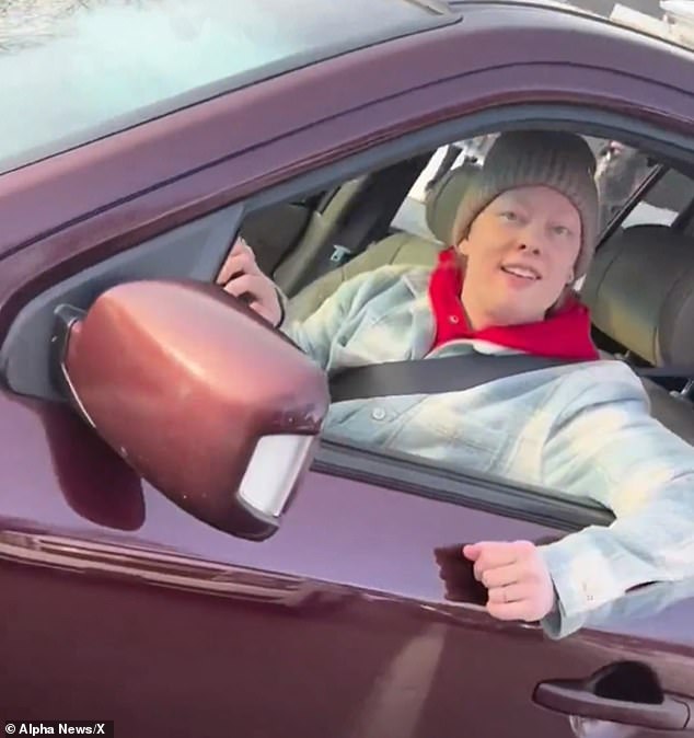 Good was seen apparently blocking the road with her SUV for four minutes before she was killed