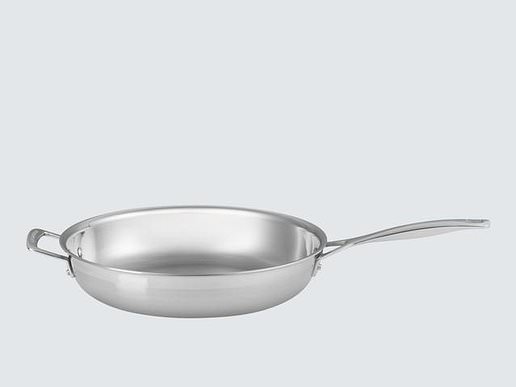 Le Creuset 3-Ply Uncoated Stainless Steel Frying Pan