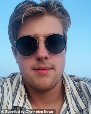 Reece Colwell, 25, was also injured in the incident, but his career has continued