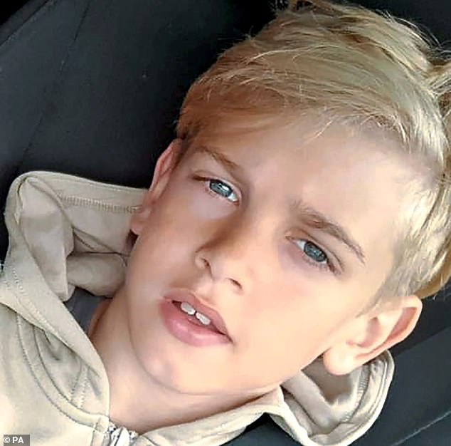 Hollie Dance, the mother of 12-year-old Archie Battersbee (pictured) who was found unconscious after being starved of oxygen in his bedroom in Southend, Essex, in April 2022, is also suing TikTok