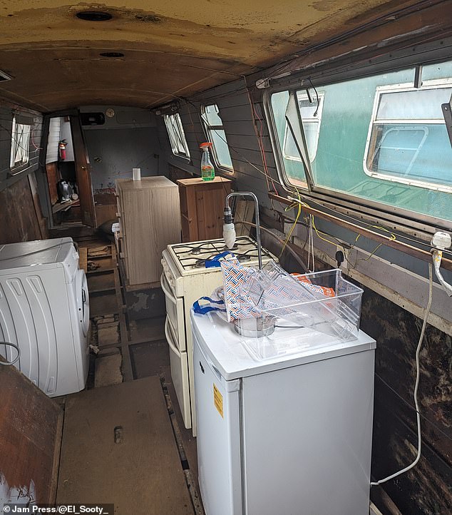 Eleanor, a firefighter, said she is making savings by living on her boat compared to buying or renting a home in Birmingham