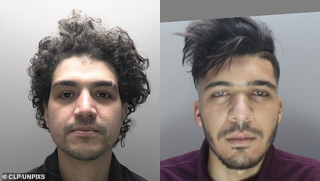 Khaled Behaz, left, and Yacoub Leulmi, right, were both jailed after admitting stealing from central London venues