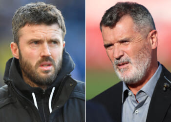 'Totally irrelevant' - Michael Carrick hits back at Roy Keane after Man Utd legend's swipe at his wife