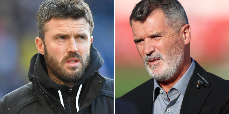 'Totally irrelevant' - Michael Carrick hits back at Roy Keane after Man Utd legend's swipe at his wife