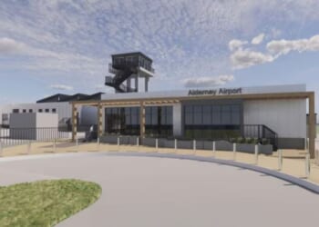 Airport closure will ‘cut off’ tiny British island and leave workers ‘trapped’ in £24m project, warns pilot