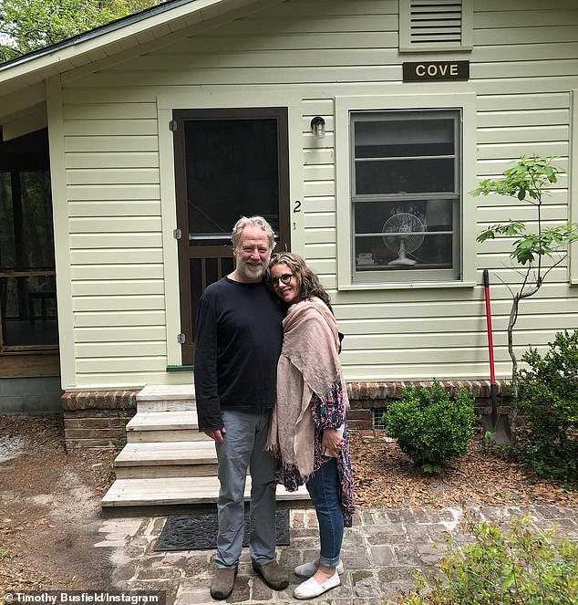 Busfield and Gilbert bought their 14-acre property in the Catskill mounts for just $98,000