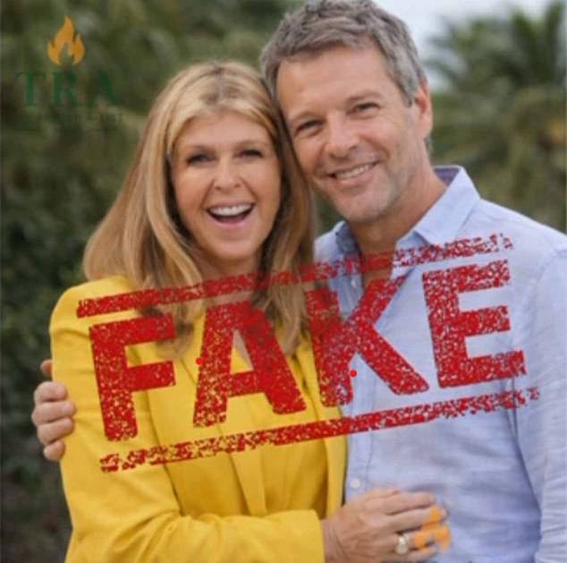 On the anniversary of her late husband Derek Draper's death, Kate was the subject of an AI hoax where she was pictured with a fake man