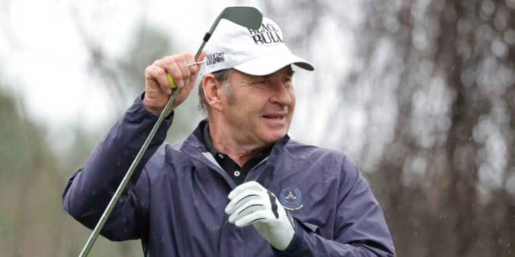Sir Nick Faldo, 68, returns home after open-heart surgery as golf legend reveals health battle