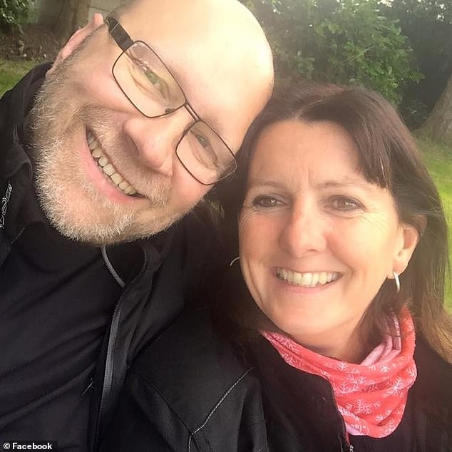 Suzanne and Clint together. It is impossible to comprehend the horror and disbelief Clint - who was standing just 10 to 15 yards from Suzanne when she was struck - felt on seeing the van speeding towards his wife