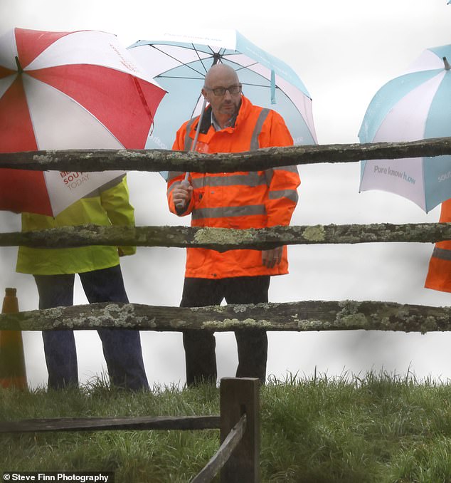South East Water boss David Hinton (pictured) enjoyed a generous 30 per cent pay rise last year, taking his already hefty salary to £400,000. The married father-of-two, 58, also enjoyed an annual performance related bonus of up to £115,000 - as well a car benefits and a generous pension package