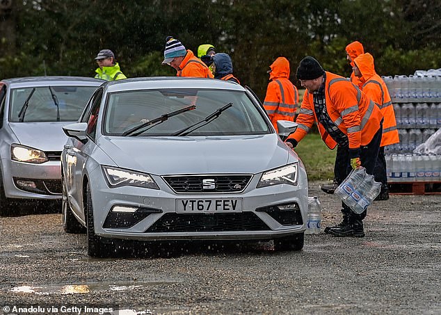 Around 30,000 homes in South East England were left without water, leaving residents and public services struggling to cope