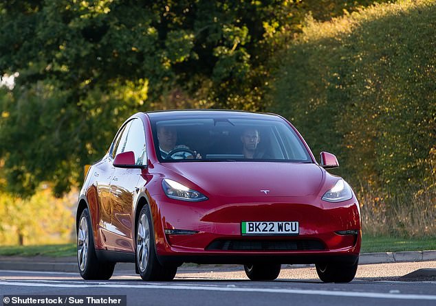 The average price of a new Tesla Model Y has nosedived by over £7,000 in the last 12 months