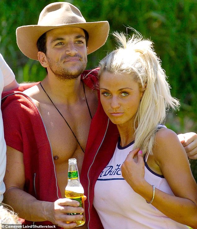 Peter Andre, whom Katie met on I'm A Celebrity in 2004 and married the following year