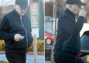Disgraced Huw Edwards spotted for first time since The Sun released first look at new drama about crimes