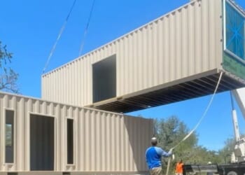 I bought two £4.1k shipping containers & created a dream home