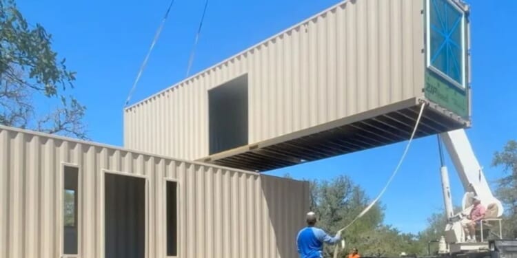 I bought two £4.1k shipping containers & created a dream home