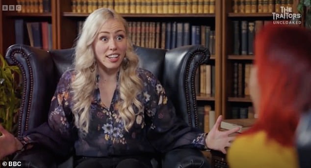 After Ellie was banished during the episode's vote, the pair met up afterwards, with the show's secrets then revealed to them both