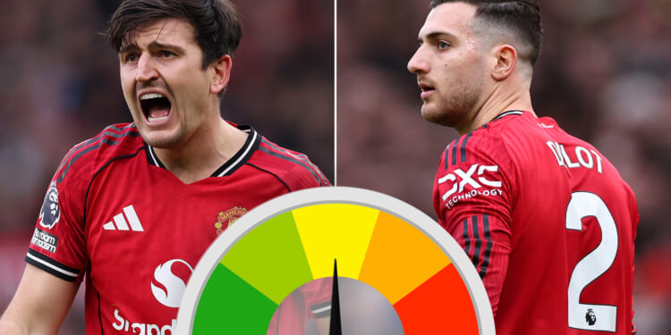 Man Utd ratings: Harry Maguire colossal on return as Bruno Fernandes runs the show again