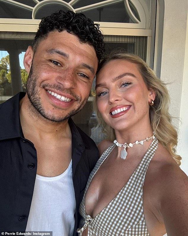 Praising her husband-to-be, she admitted that she was 'very lucky' to have Alex at her side during the ordeal, revealing the sportsman had been 'traumatised' by their loss, but focused on 'trying to stay strong for her'