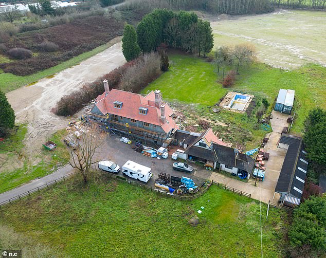 She had previously hoped to overhaul the nine-bed as part of a TV makeover series but financial restrictions meant her hopes never came to fruition