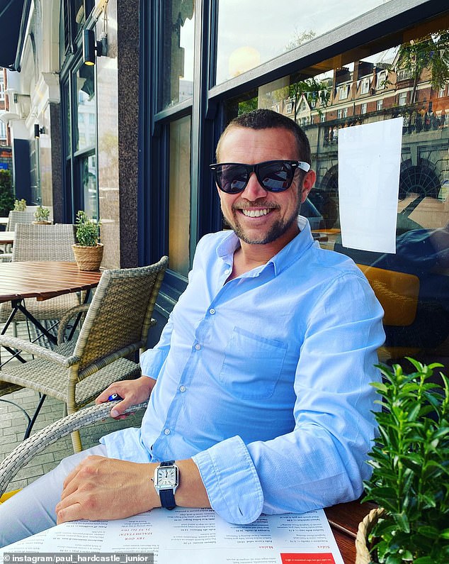 The singer, composer and producer wrote: 'Just to let you know that my super talented son Paul Hardcastle Jnr was in a fatal motorcycle accident'