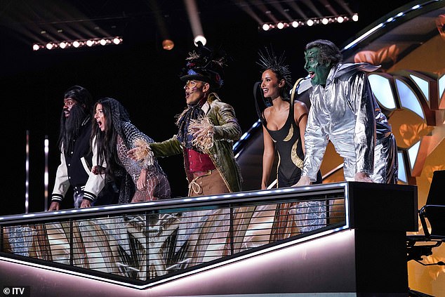 Fans on X commented on the bizarre theme, writing: 'I do not understand having a Halloween theme in JANUARY'