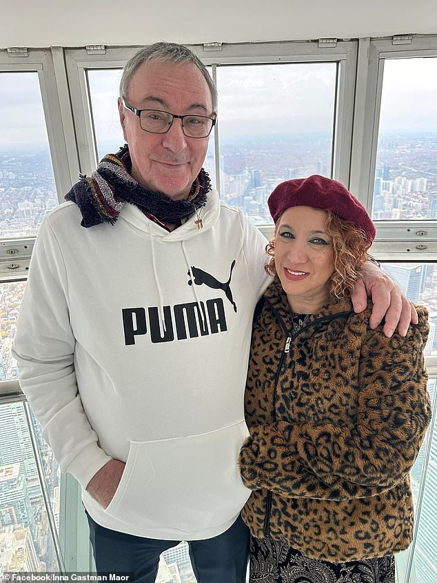 Grunberger's wife Inna Gastman Maor paid tribute on social media and shared that she 'lost myself' after his death